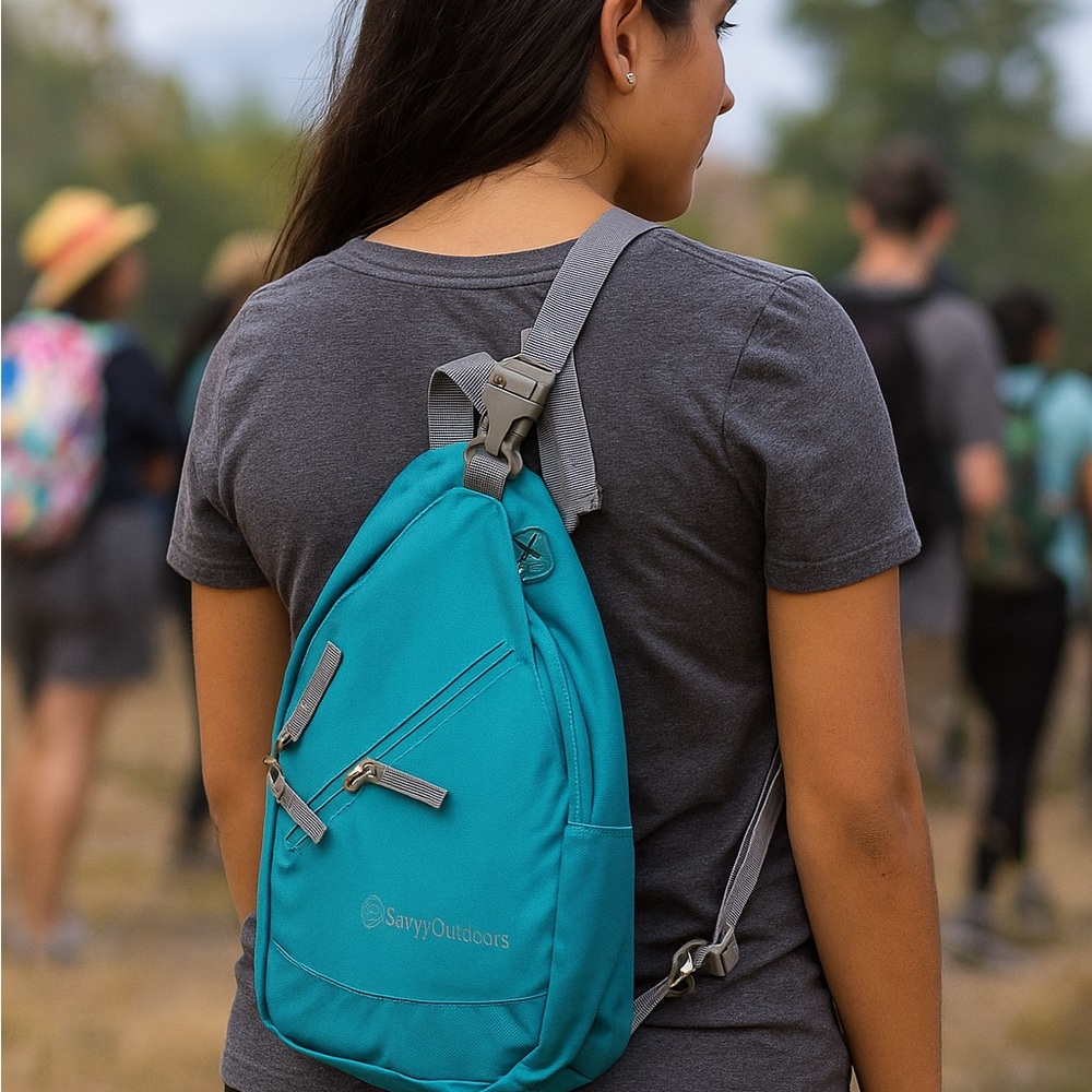 Savvy Teal Backpack